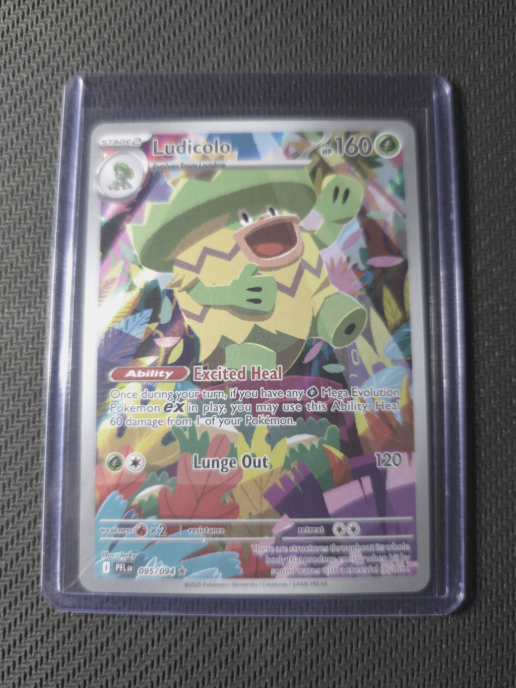 Ludicolo 095/094 Secret Rare - Near Mint